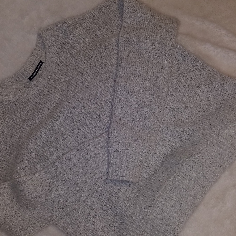 Brandy Melville Heather Gray Sweater